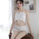 Bộ Đồ Ngủ Áo Croptop, Quần Đùi Dành Cho Nữ H5092