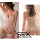 Bộ Đồ Ngủ 2 Dây Kèm Quần Lót Ren Sexy H9248