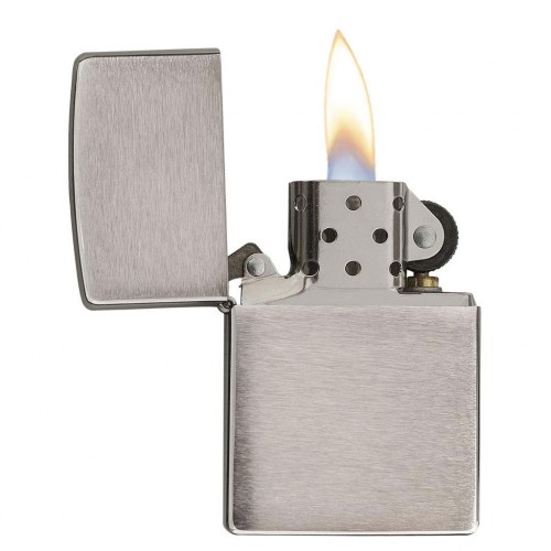 Bật Lửa Zippo Màu Bạc Model 162