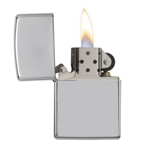 Bật Lửa Zippo Màu Bạc Trơn Model 250