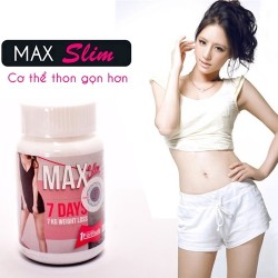 Review Thuốc Giảm Cân Max Slim 7 Days Thái Lan