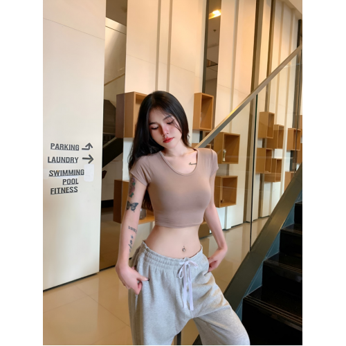 Áo thun tay ngắn crop top hàng  Thái Lan