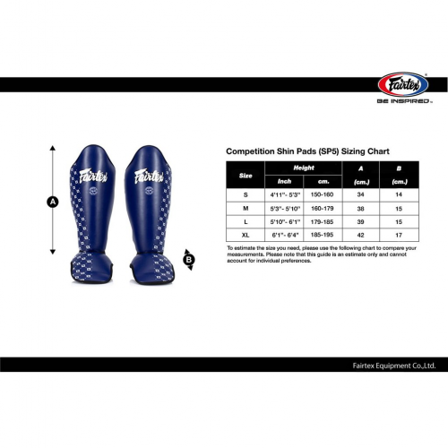 Tấm lót Shin SP5 Fairtex Competition Made in Thái Lan