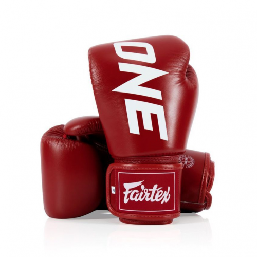 Găng tay đấm bốc da thật mẫu BGV1 ONE Fairtex, hàng chính hãng Thái Lan