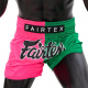 Quần short Muay BS1911 Hồng, Xanh Fairtex Polyester Jersey MTT29, order từ Thái Lan