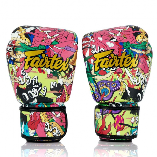 Găng tay đấm bốc BGV-Premium URFACE x Fairtex  có hộp, hàng chính hãng Thái Lan