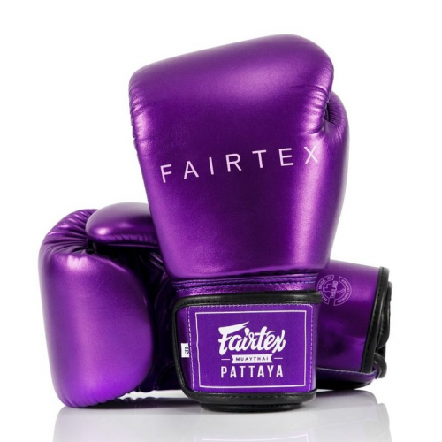 Găng tay đấm bốc mẫu BGV22  sợi nhỏ kim loại có túi  FAIRTEX chính hãng Thái Lan