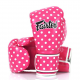 Găng tay đấm bốc BGV14P chấm bi Fairtex hàng chính hãng Thái Lan