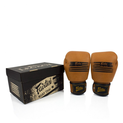 Găng tay đấm bốc model BGV21 Legacy có hộp Fairtex chính hãng Thái Lan