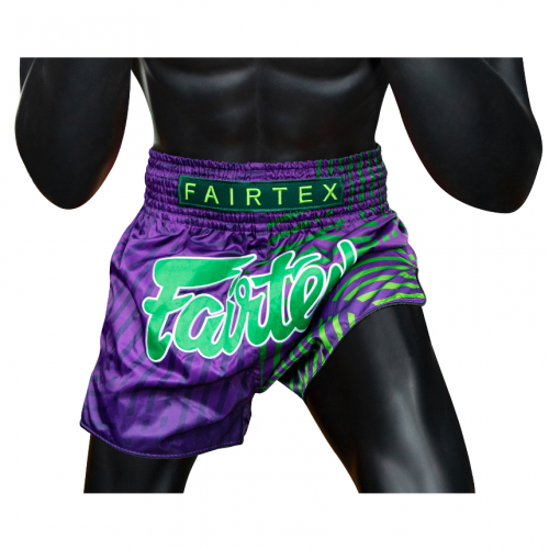 Quần short Fairtex Muay Thái - BS1922 Racer Tím  hàng Thái xách tay