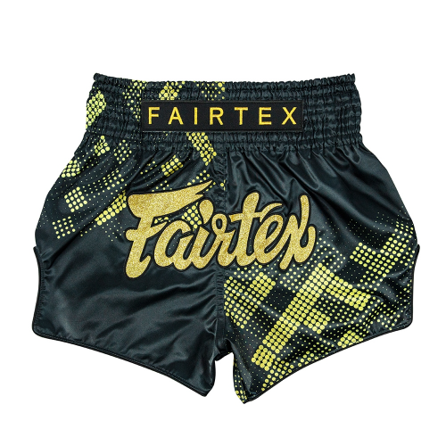 Quần short đấm bốc BS1931 Fairtex TRÁI TIM VÀNG, Made in Thái Lan