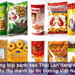Vì sao bánh kẹo Thái Lan được yêu thích và những mặt hàng bánh kẹo Thái đang HOT tại Việt Nam