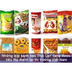 Vì sao bánh kẹo Thái Lan được yêu thích và những mặt hàng bánh kẹo Thái đang HOT tại Việt Nam