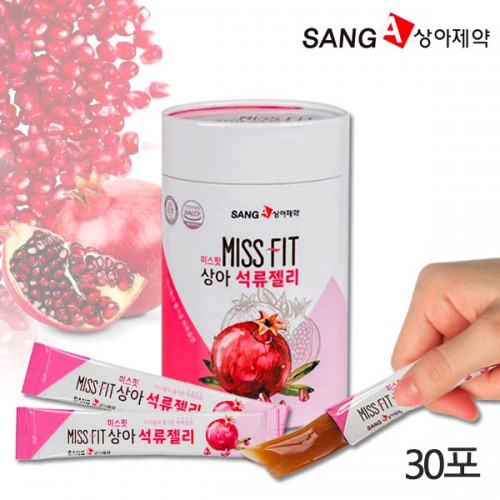 Hộp 30 Gói Thạch Lựu Collagen SangA Miss Fit Hàn Quốc [20gx30]