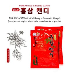 Kẹo Hồng Sâm Daedong Hàn Quốc [180g - 250g] - Ngừa bệnh loãng xương hiệu quả