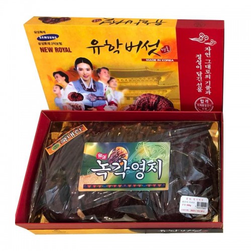 Nấm Sừng Hươu Hàn Quốc hộp 500gr - Giải độc gan và chữa bệnh bệnh tiểu đường