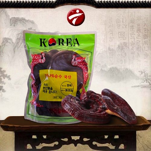Nấm Linh Chi Đỏ Túi Xanh Tai To Hàn Quốc Nhập Khẩu Túi 1Kg - Sản phẩm nấm linh chi đỏ tuyệt hảo để bảo vệ sức khỏe cả gia đình