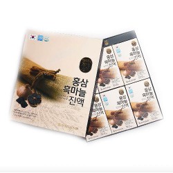 Nước Sâm Tỏi Đen Hàn Quốc [Hộp 30 Gói x 70ml] - Duy trì vẻ đẹp của làn da