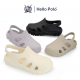 Giày sandal Hello Polo nữ mũi tròn chống trơn trượt HP8035