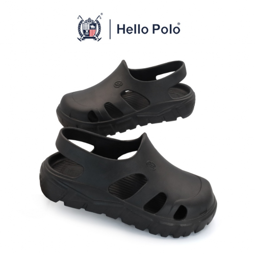 Giày sandal Hello Polo nữ mũi tròn chống trơn trượt HP8035