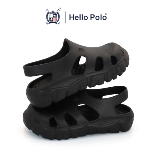 Giày sandal Hello Polo nữ mũi tròn chống trơn trượt HP8035