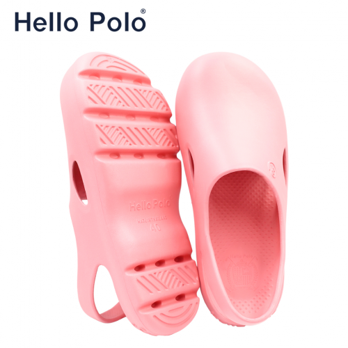 Hello Polo sandal nữ mũi tròn đế dày thời trang mùa hè HP8008W