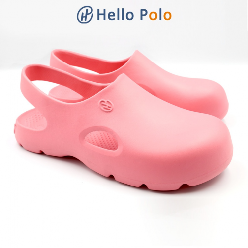 Hello Polo sandal nữ mũi tròn đế dày thời trang mùa hè HP8008W