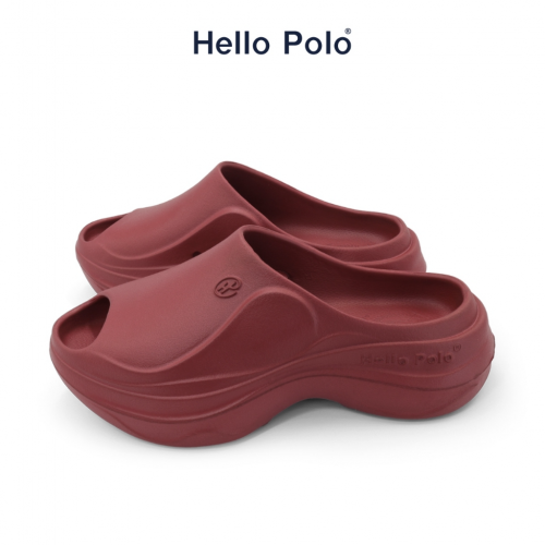 Giày sandal nữ Hello Polo hp8020 mũi to hở mũi đế dày, chống thấm nước