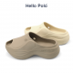 Giày sandal nữ Hello Polo hp8020 mũi to hở mũi đế dày, chống thấm nước