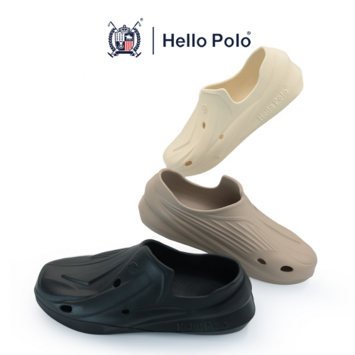 Hello Polo Giày sandal nữ đế dày nhẹ chống trơn trượt tăng chiều cao HP8027