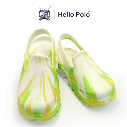 Hello Polo Giày sandal thời trang hai tông màu