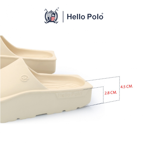 Hello Polo Giày sandal nữ đế dày nhẹ chống trơn trượt tăng chiều cao HP8033