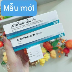 Kem Bôi Trị Bệnh Trĩ Scheriproct N Cream 10g Thái Lan