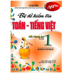 Sách: Bộ đề kiểm tra Toán - Tiếng Việt lớp 1...