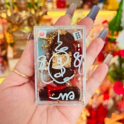 Nhao Thai Mèo Lukrok Maew Amulet Hỗ Trợ Tiền Tài Thái Lan