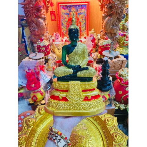 Tượng Phật Ngọc Phong Thuỷ Thái Lan Size [25cm x 17cm]