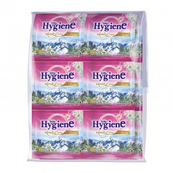 Dây 12 Gói Nước Xả Vải Hương Hoa Nhung Tuyết Hygiene CTC121 Thái Lan [20ml x12]