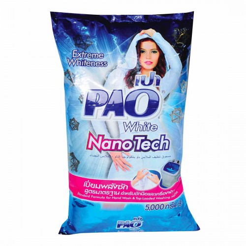 Bột Giặt CTC132 Pao White NanoTech Thái Lan 5kg