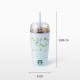 Ly Giữ Nhiệt Starbucks Stainless Steel Floral Blue Cold Cup Thái Lan Chính Hãng