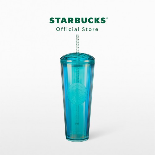 Ly Starbucks Turquoise Kaleidoscope Cold Cup Thái Lan Chính Hãng