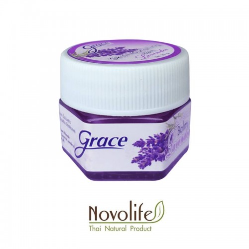 Dầu Cù Là Giúp Ngủ Ngon Grace Skin Nourishing Balm Lavender 20g Thái Lan