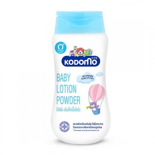 Phấn Rôm Nước Cho Trẻ Sơ Sinh Kodomo Baby Lotion Powder 180ml Thái Lan [Xanh]