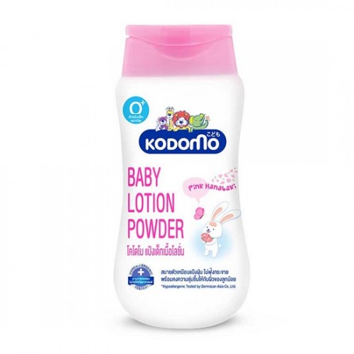 Phấn Rôm Nước Cho Trẻ Sơ Sinh Kodomo Baby Lotion Powder 180ml Thái Lan [Hồng]