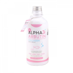 Sữa Tắm Dưỡng Trắng Da Alpha Arbutin 3 Plus Collagen Bath Cream 350ml Thái Lan