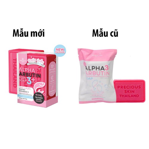 Xà Phòng Trắng Da Toàn Thân Alpha Arbutin 3 Plus Soap For Body 80g Thái Lan