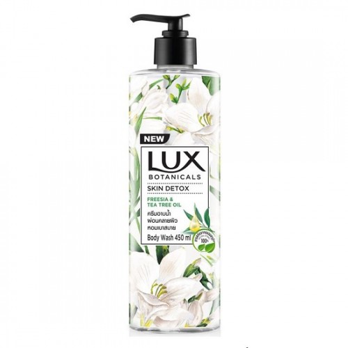Sữa Tắm Lux Botanicals Skin Detox Hương Hoa Freesia 450ml Thái Lan