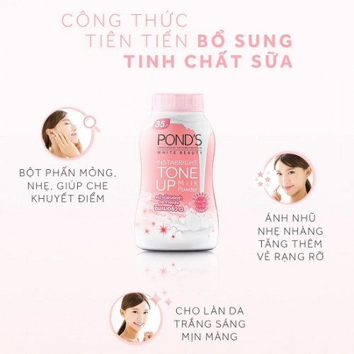 Phấn Nhủ Nâng Tông Da Mặt Pond's White Beauty Tone Up Milk Powder Thái Lan