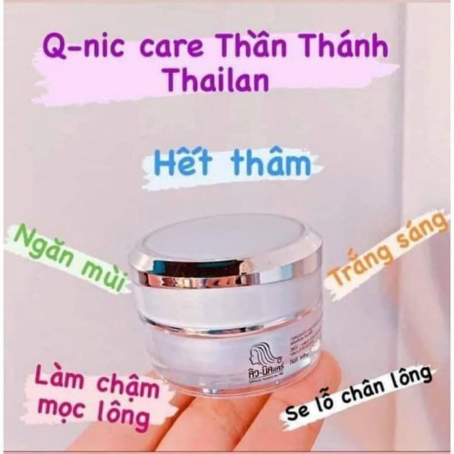Kem Trị Thâm Nách, Thâm Mông Q-nic Care Whitening Underarm Cream Thái Lan