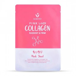 Mặt Nạ Giấy Scentio Pink Collagen Thái Lan