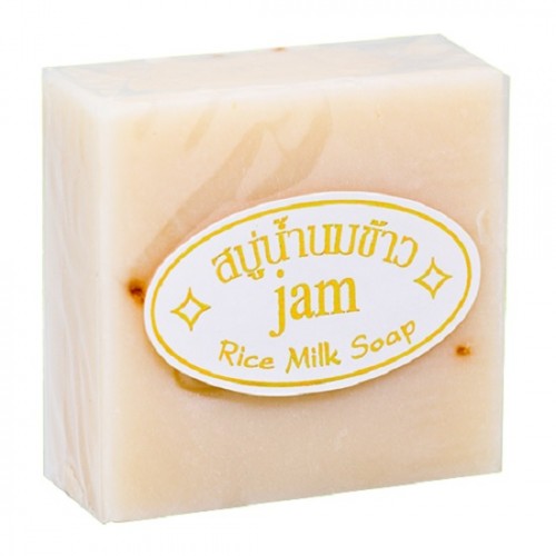 Xà Phòng Kích Trắng Da Cám Gạo Thái Lan Jam Rice Milk Soap